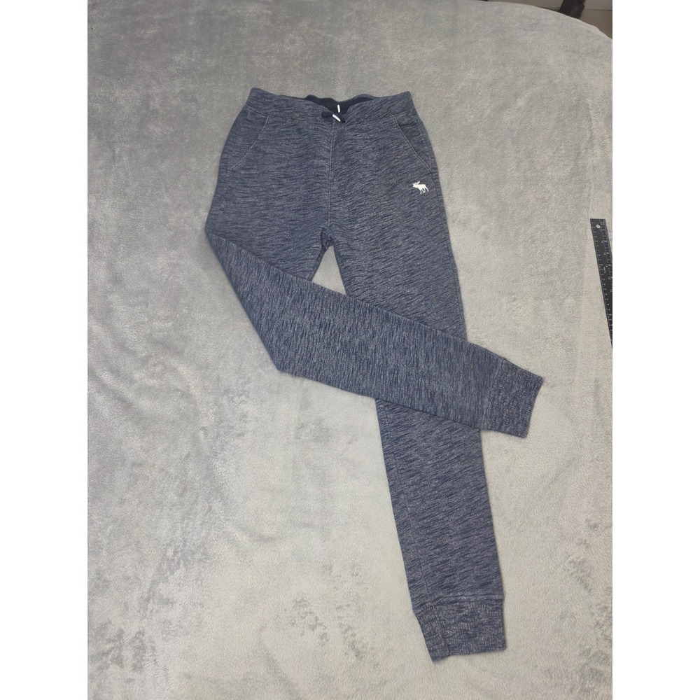 Abercrombie Kids Blue Marl Fleece Joggers Sweatpants Size 15/16 Boys Girls